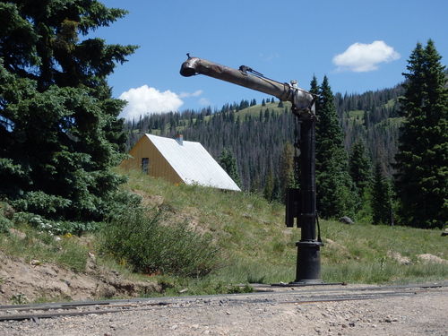 GDMBR: A fully operating water spout.